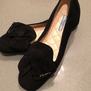Prada Suede Loafers